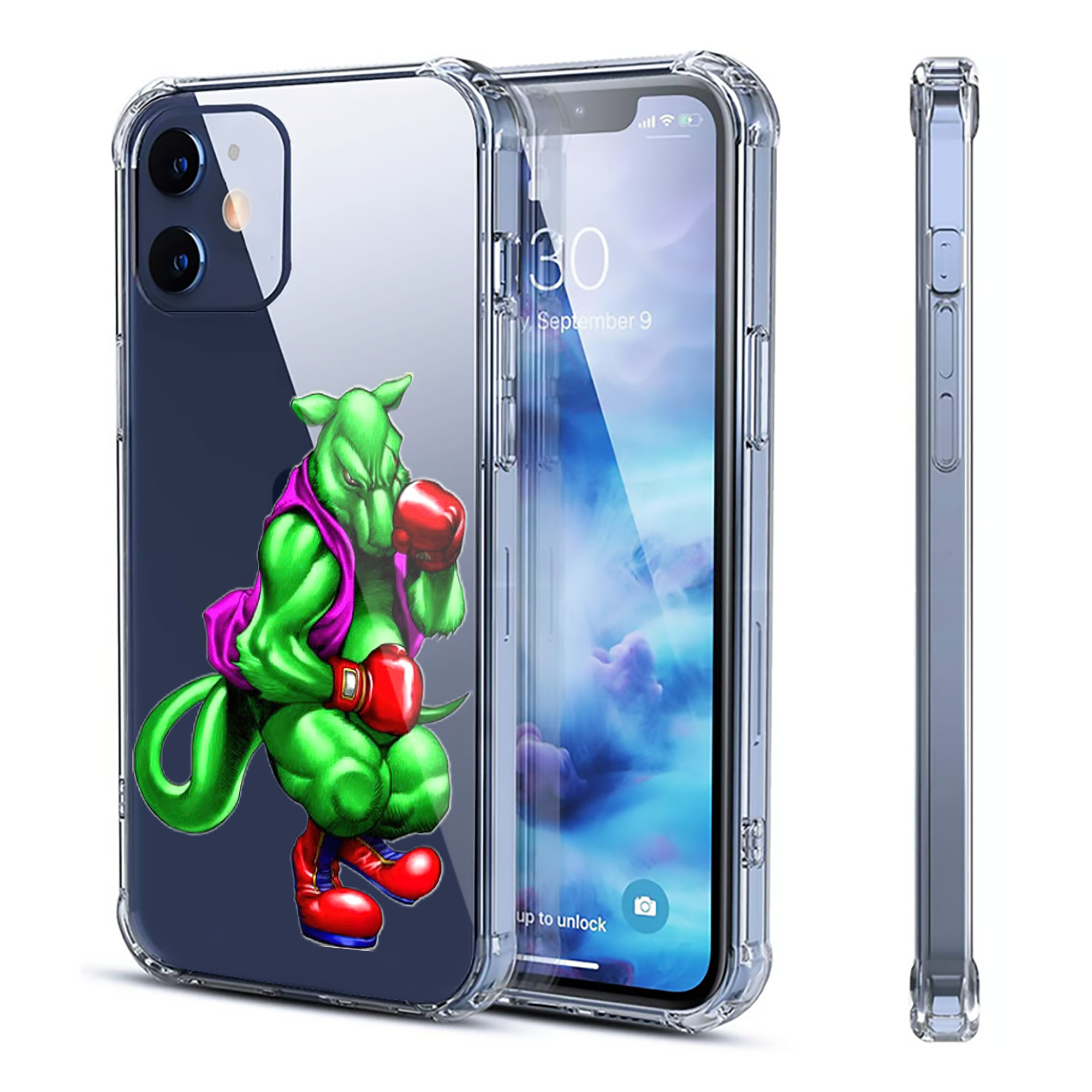 （画像用） 遊☆戯☆王 Yu-Gi-Oh! 【iPhone 12シリーズ対応】透明スマホケース（クリアソフトケース）